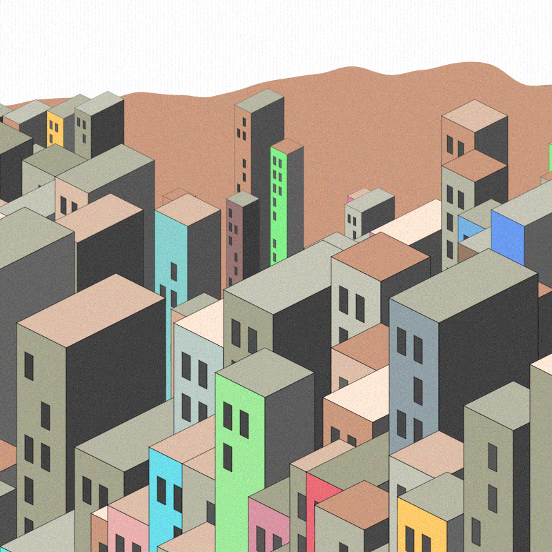 Coloured City #23 static token preview