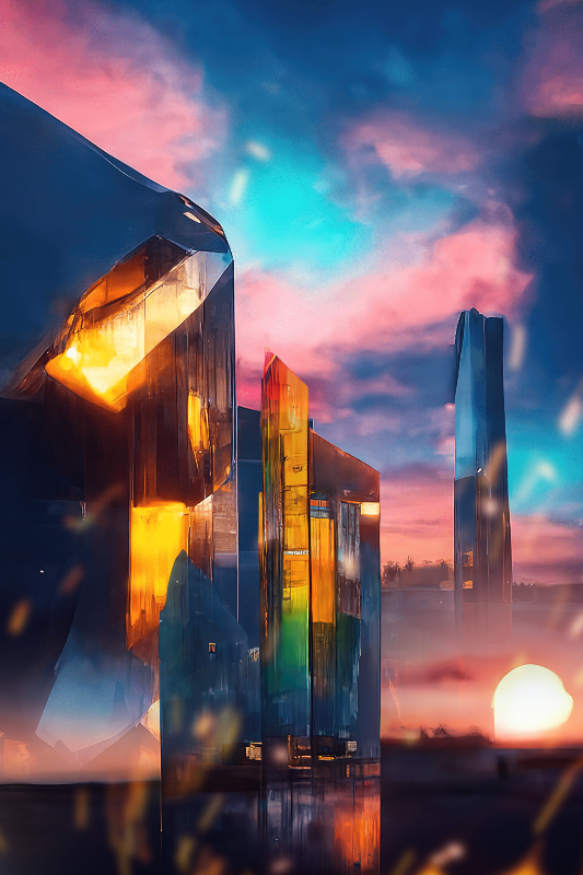 Prismatic Solitude #3 static token preview