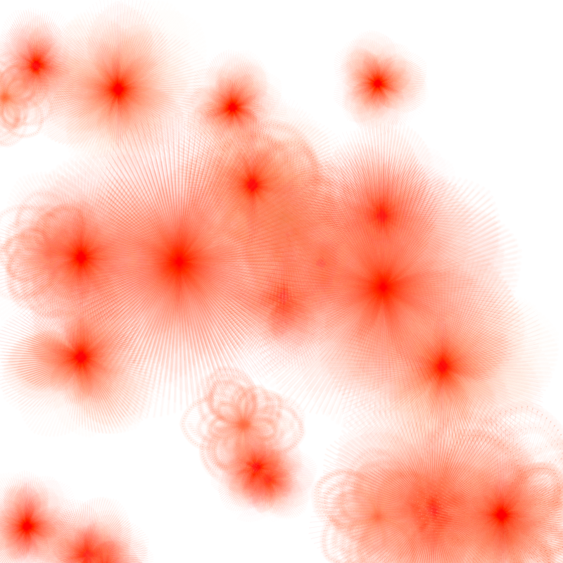 Fairy flower pattern #5 static token preview