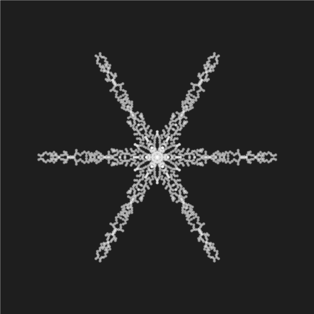 Winter Flower #9 static token preview