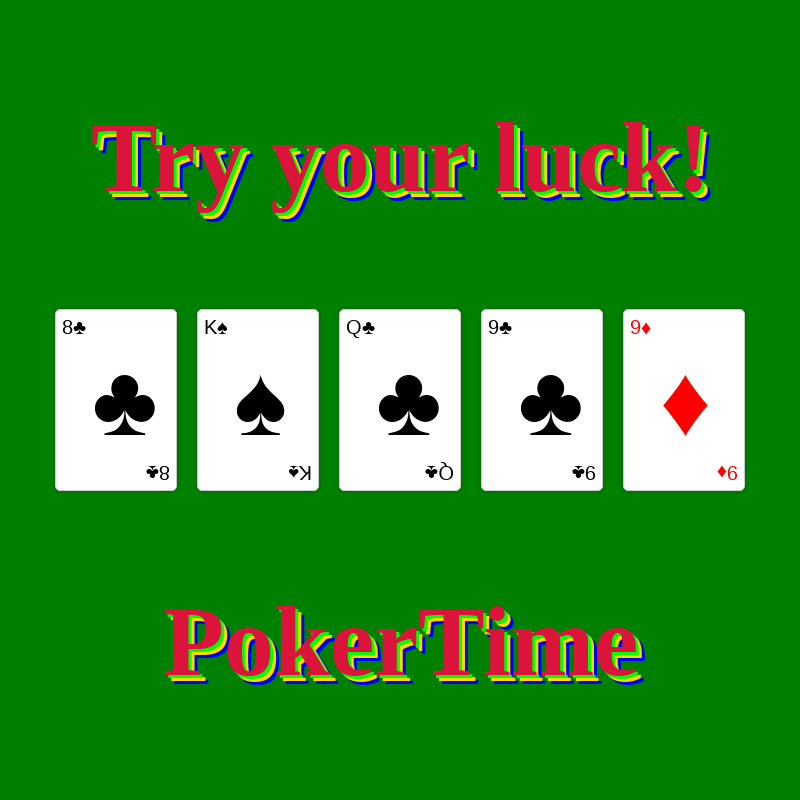 Try your Luck: PokerTime #6 static token preview