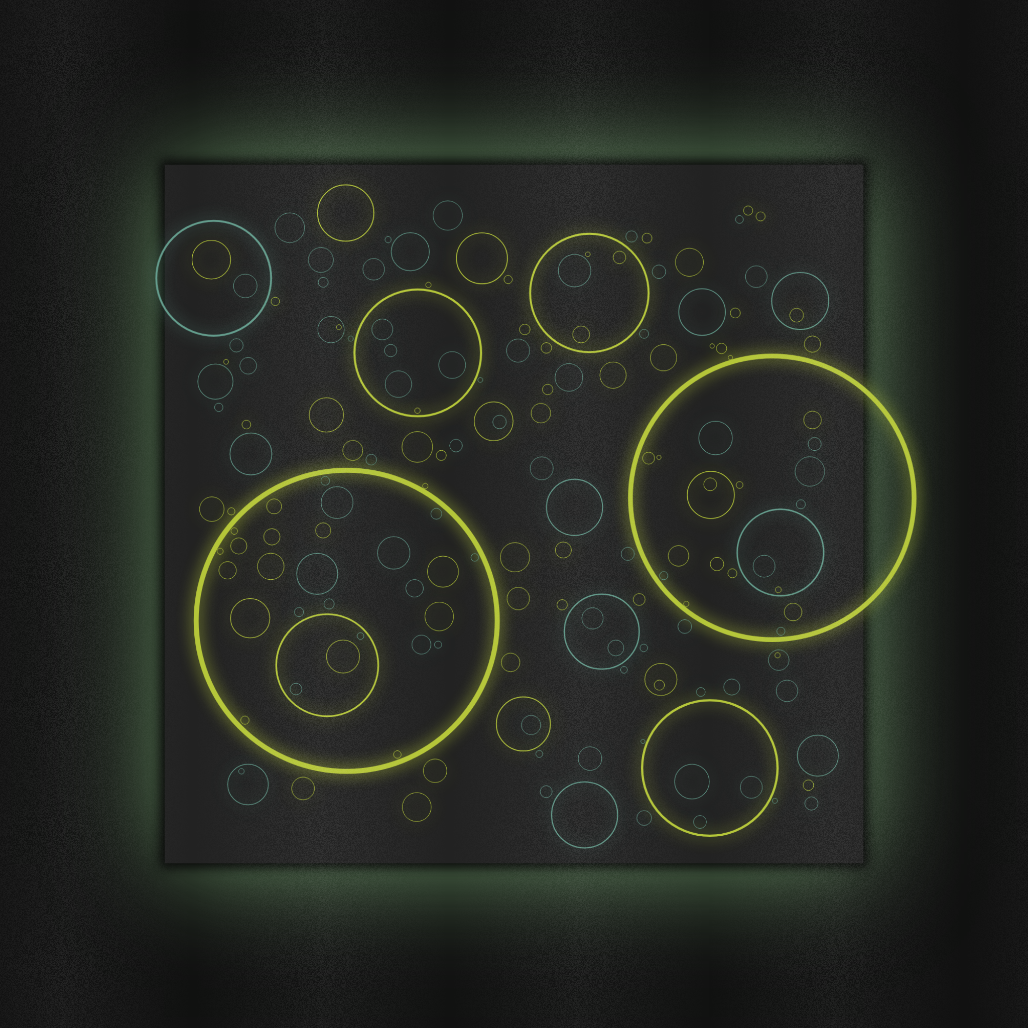 Nevercolliding Circles #10 static token preview