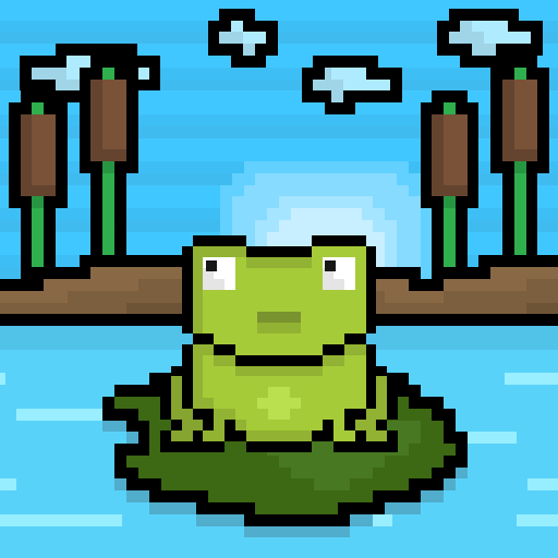 Pixel Frogs #1 static token preview