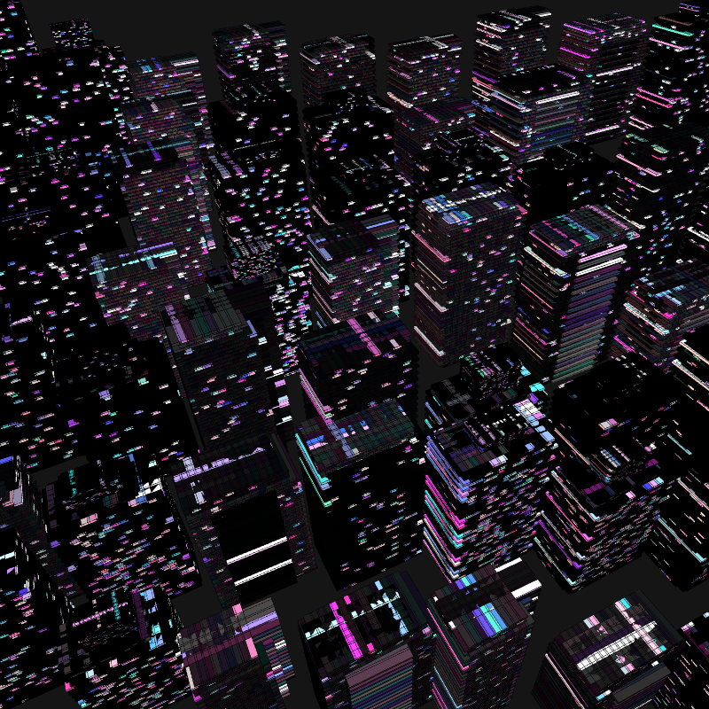 Night city glow #24 static token preview