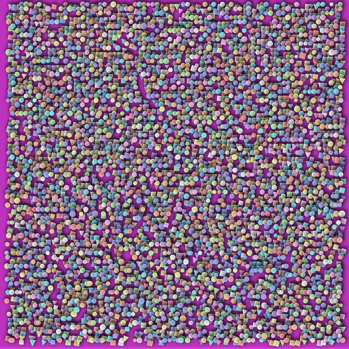 Geometric Mess #19 static token preview