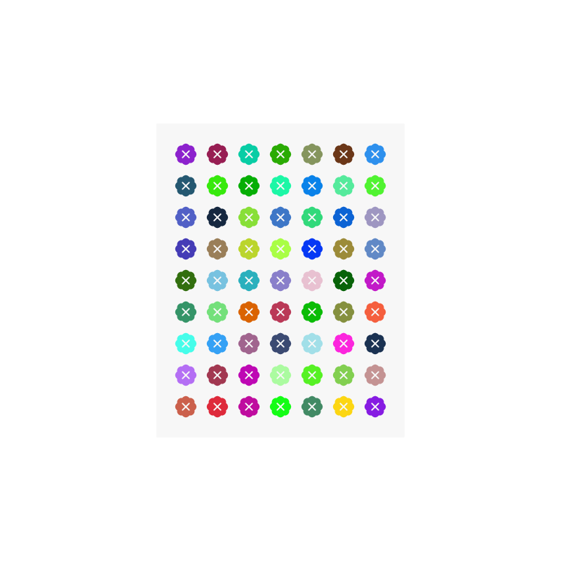 White - XX #13 static token preview