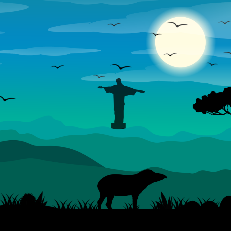 We Care...Brazilian tapir #4 static token preview