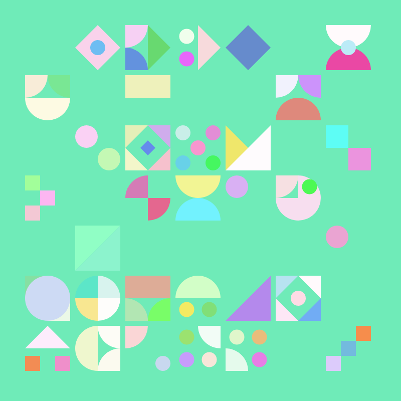 Confetti Shapes #8 static token preview
