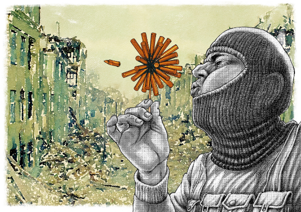 Dandelion of War #5 static token preview