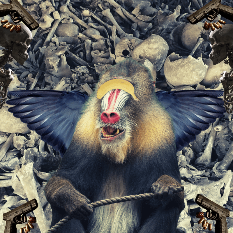 Blinded apes #16 static token preview