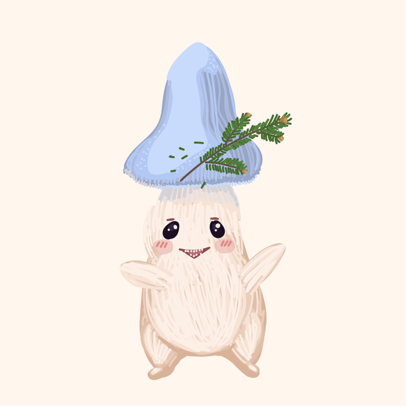 Cute Mushrooms Forest Guys #22 static token preview