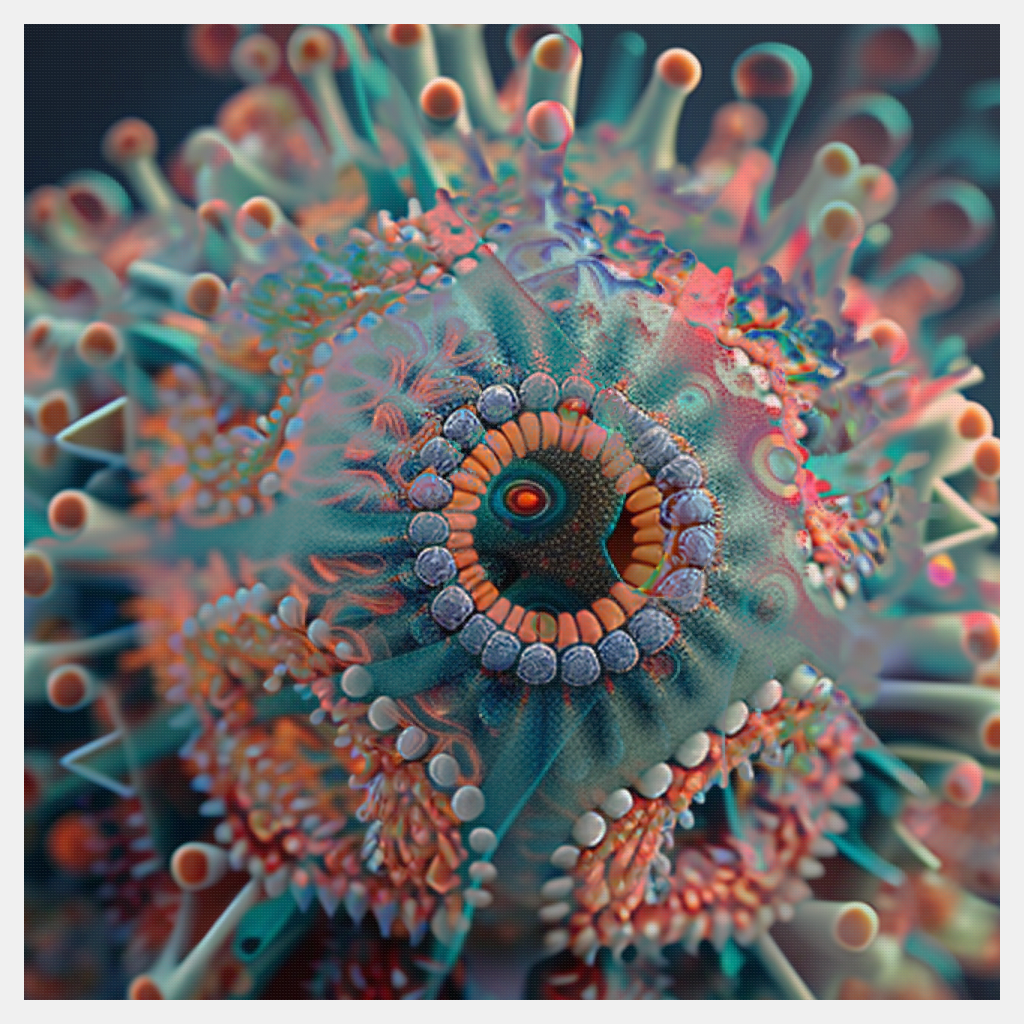 Viral Refraction #1 static token preview
