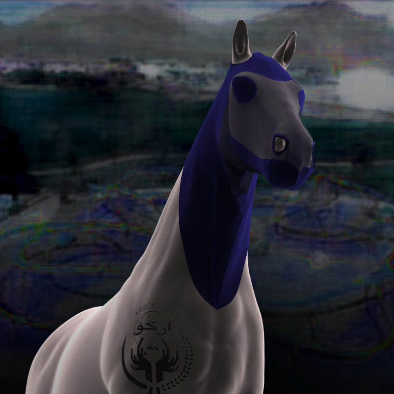 Cursed Horses #18 static token preview