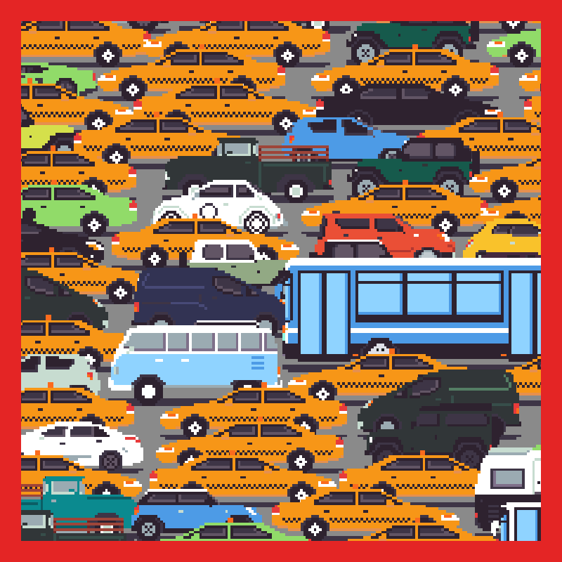 Traffic Jam #4 static token preview