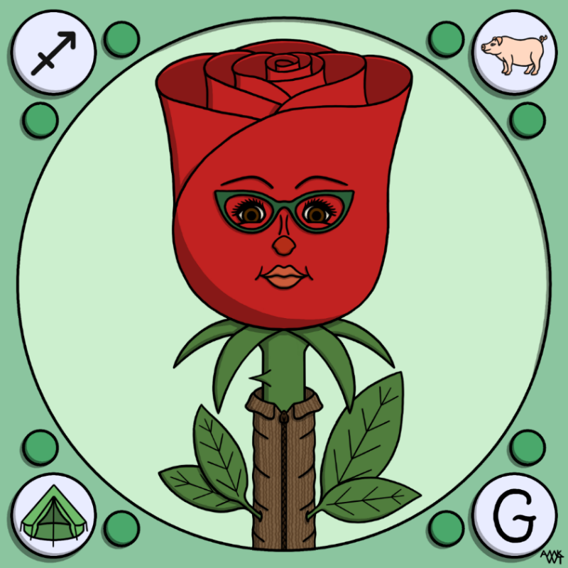 Blumeez: Portraits #93 static token preview