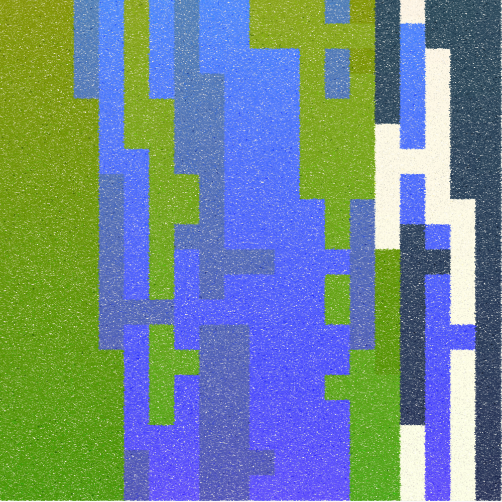 Hydrangea & Patchwork #7 static token preview
