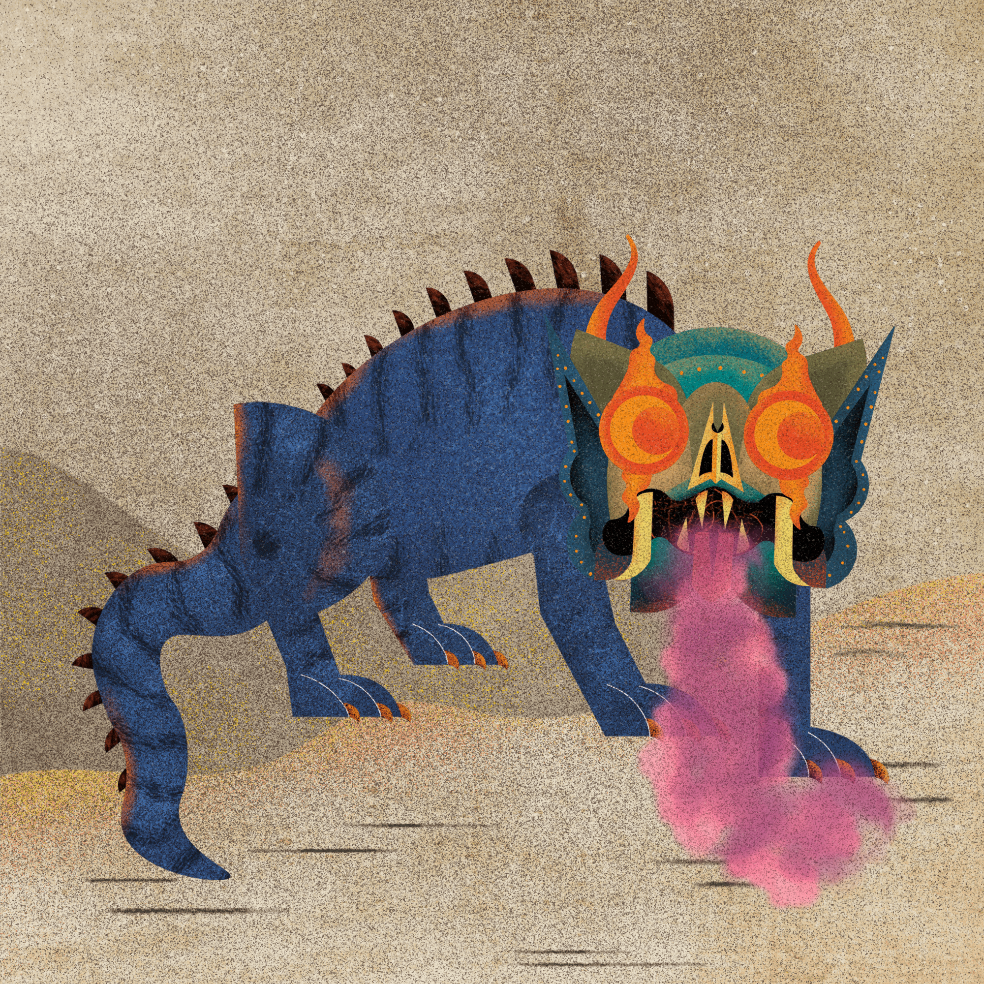Ancient dragon #20 static token preview