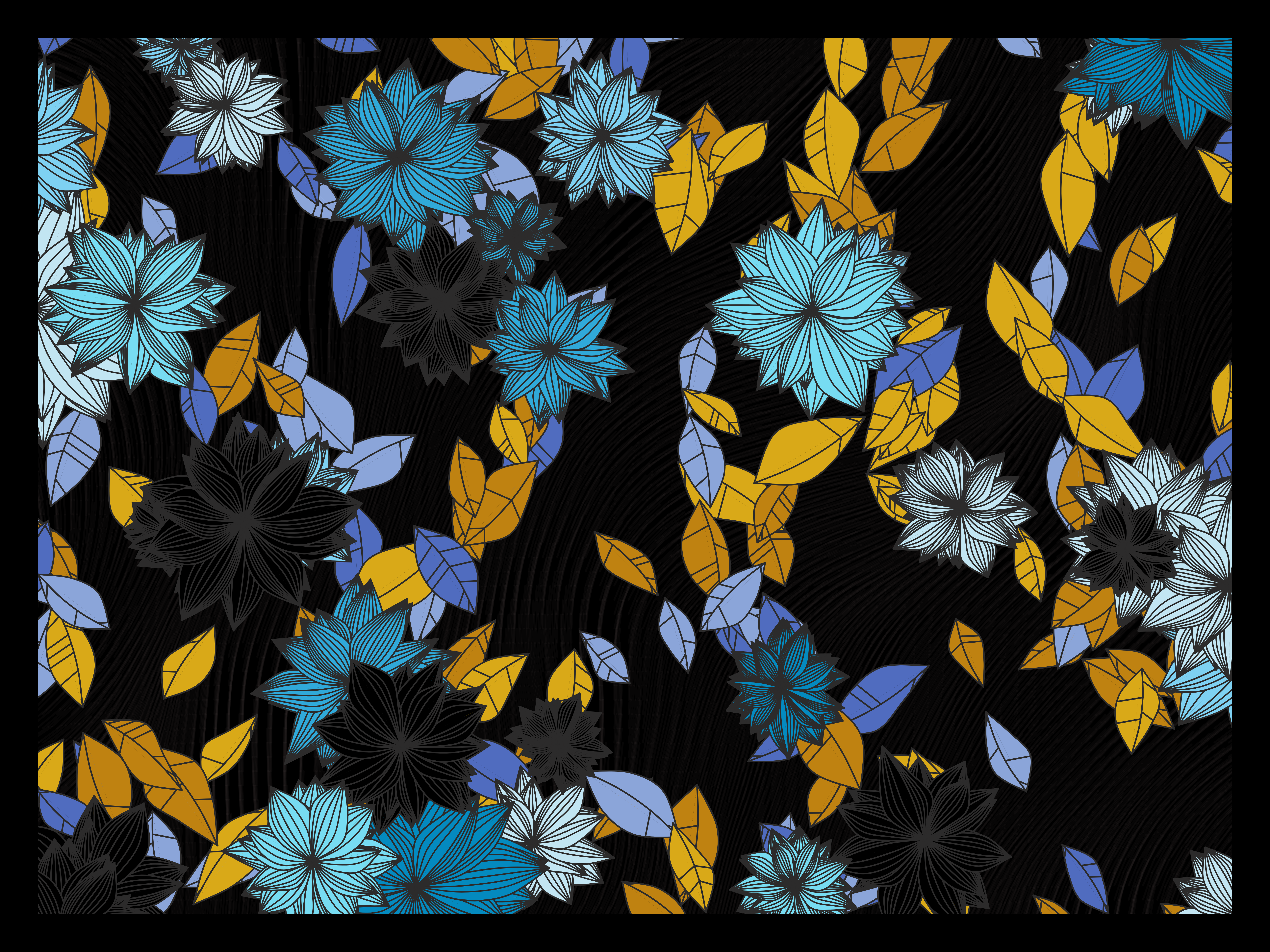 Fleurs dans le vent #13 static token preview
