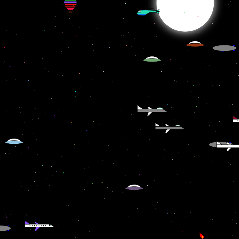 Busy Skies #24 static token preview