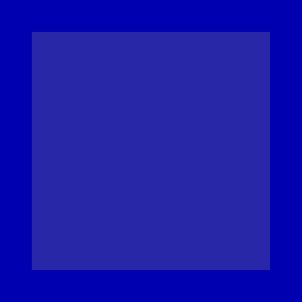 p5js tuto 'Square' fxhash-template #23 static token preview