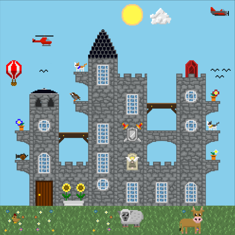 2D Mansion #12 static token preview