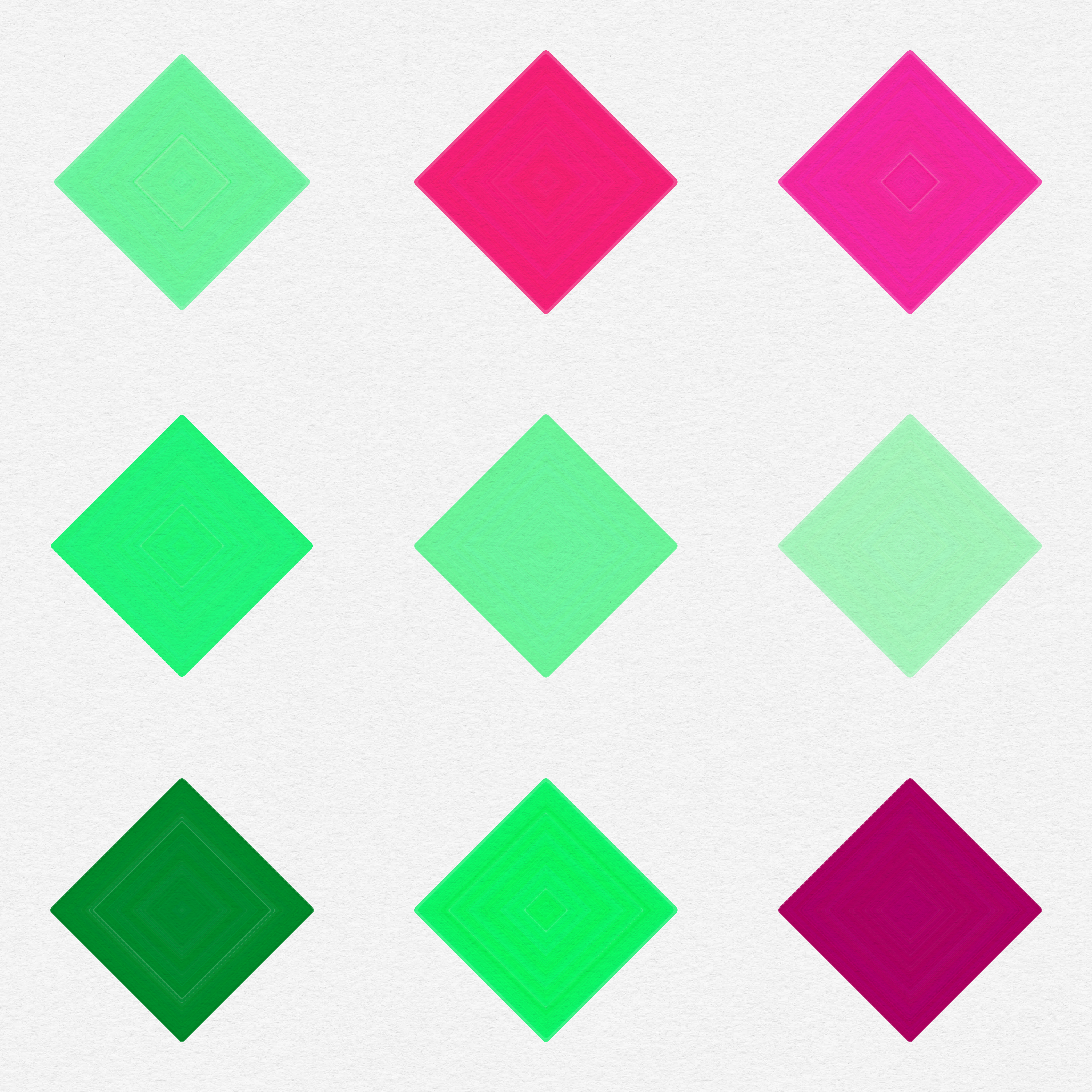 M'Fing Dots on a M'Fing Grid #22 static token preview