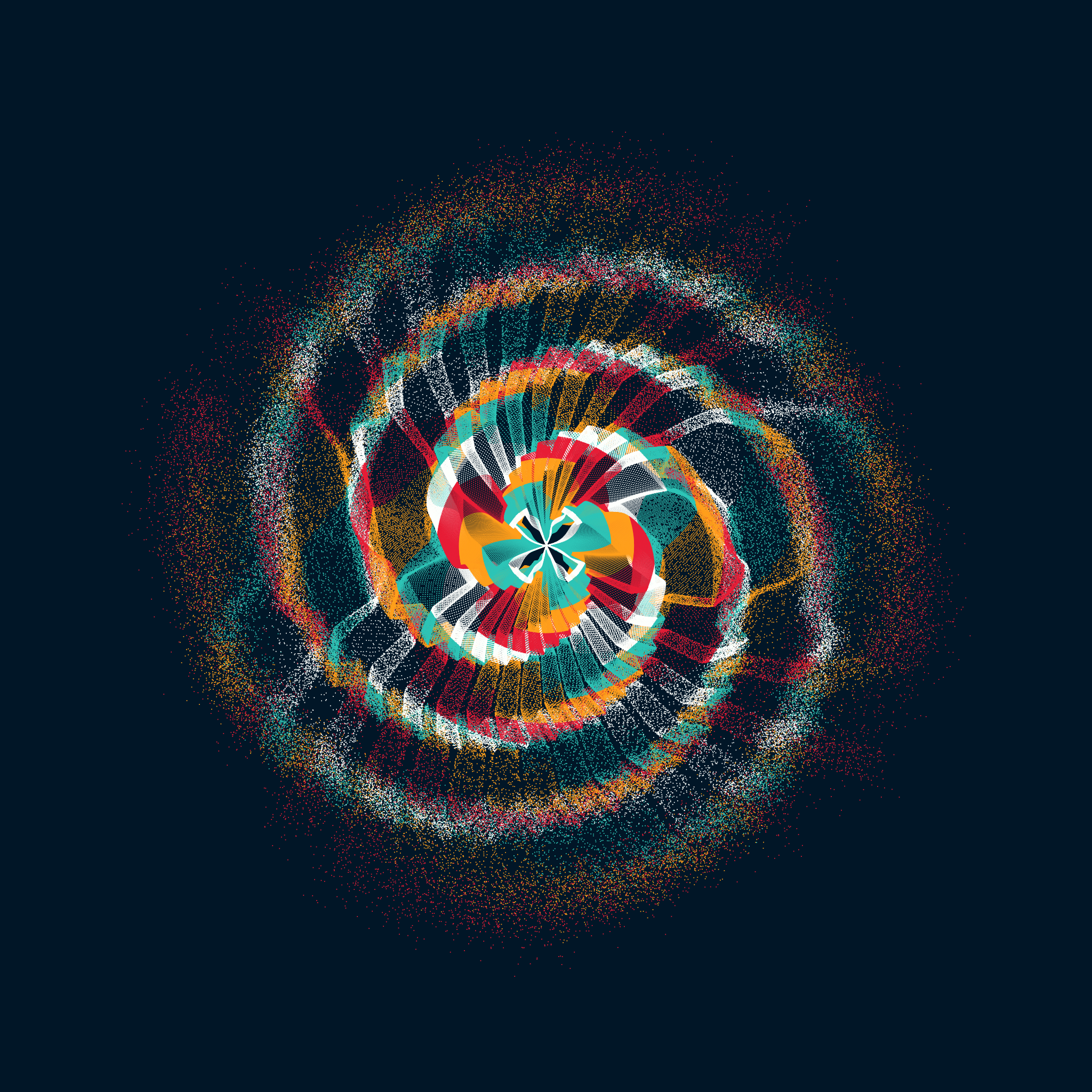 CIRCULAR MURMURATIONS #19 static token preview