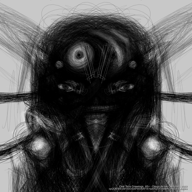 One Tezo Drawings_65+ #3 static token preview