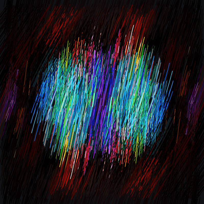 rainbow explosion #22 static token preview