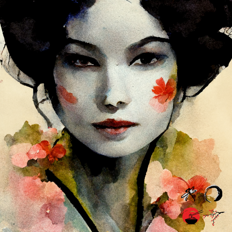 Spring Geisha #16 static token preview
