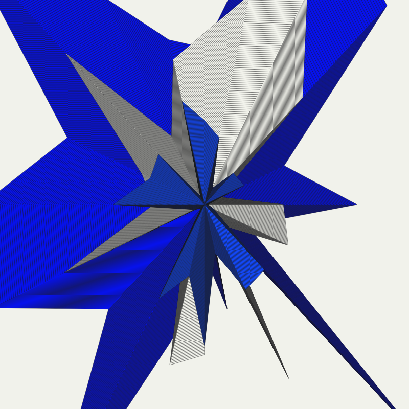 Jagged Star #10 static token preview