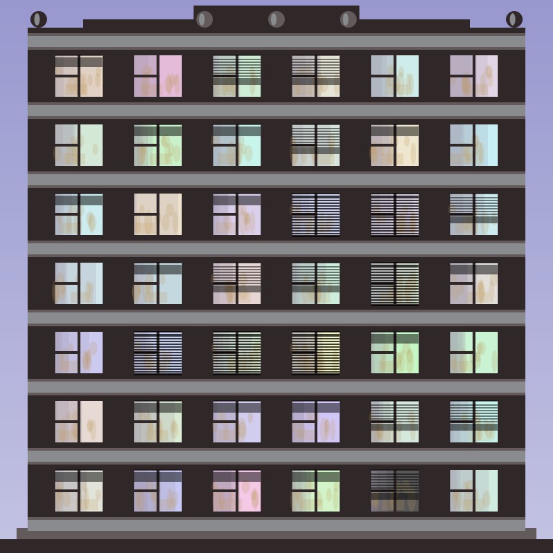 Night Windows #17 static token preview