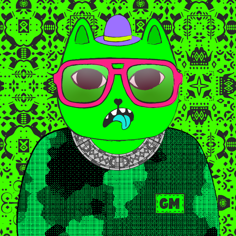 hash cats – genesis #5 static token preview