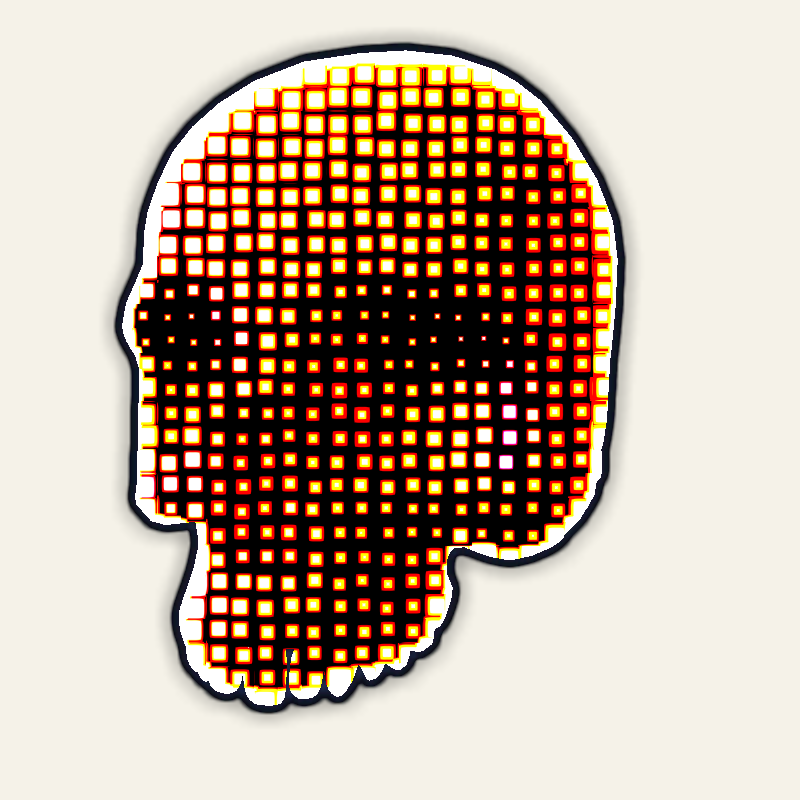 Acid Warning #18 static token preview