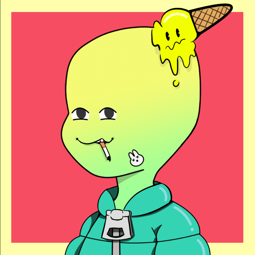 Jelly dudes #1954 static token preview