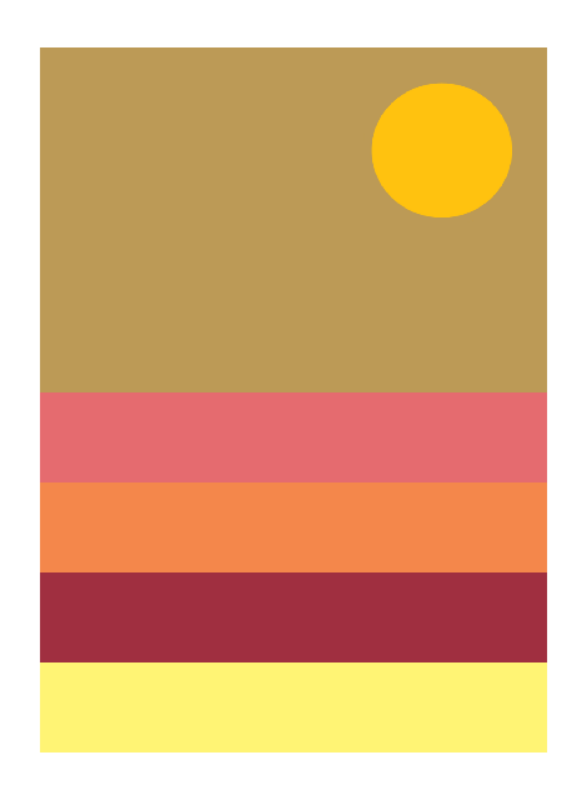 Sunsets #6 static token preview