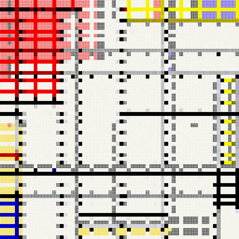 MONDRIAN FX #14 static token preview