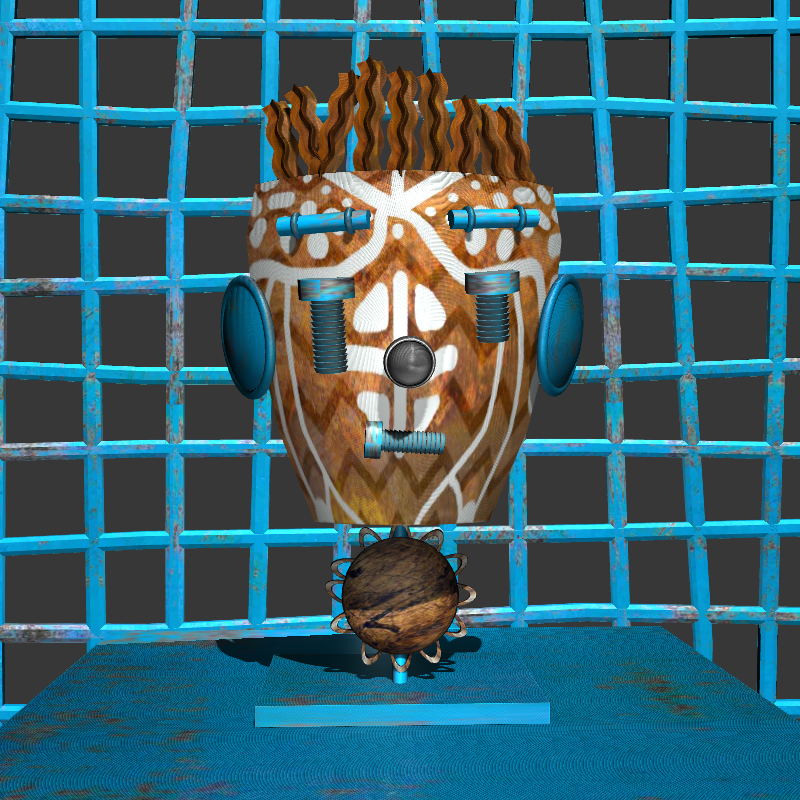 African’s Mask #11 static token preview