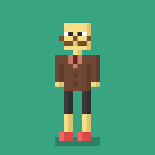 Pixel Dudes #2 static token preview