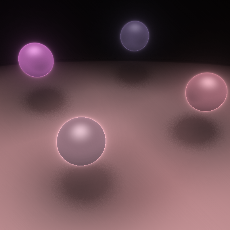 Audioreactive Shiny Spheres #11 static token preview