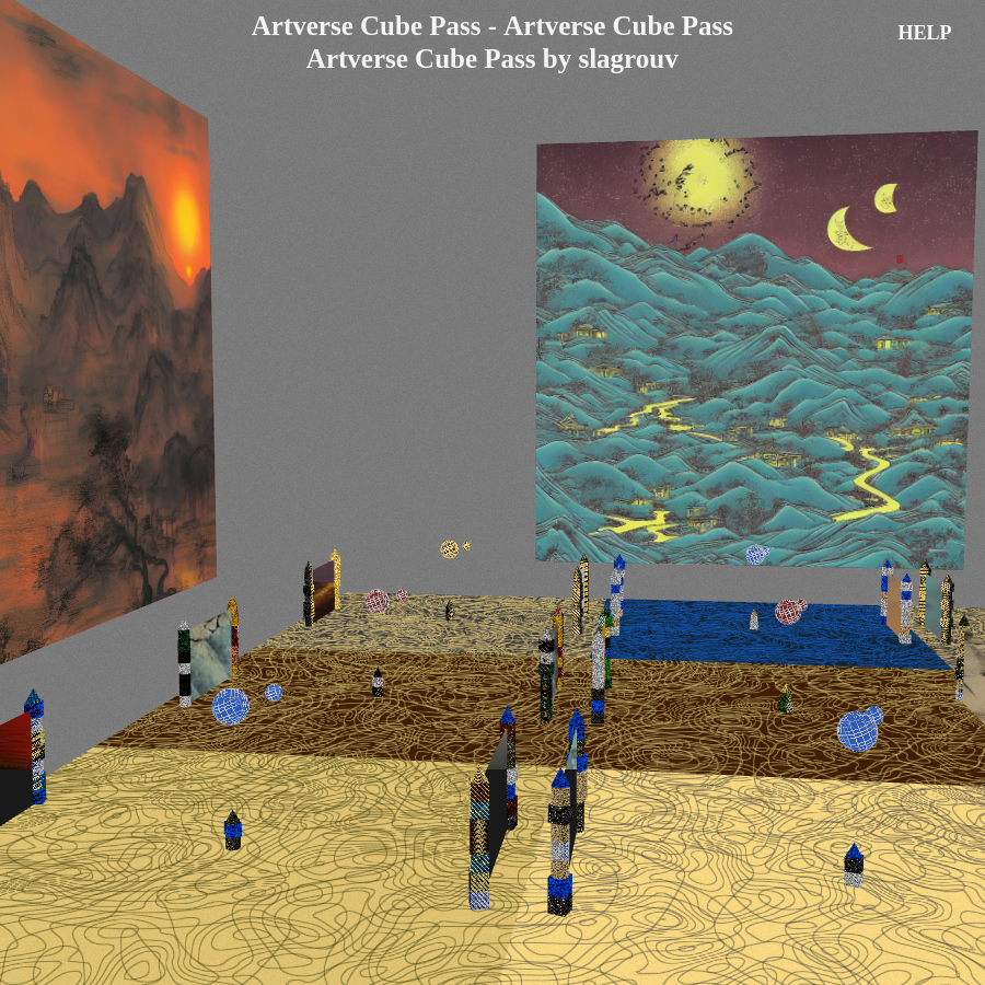 Artverse Cube Pass #18 static token preview
