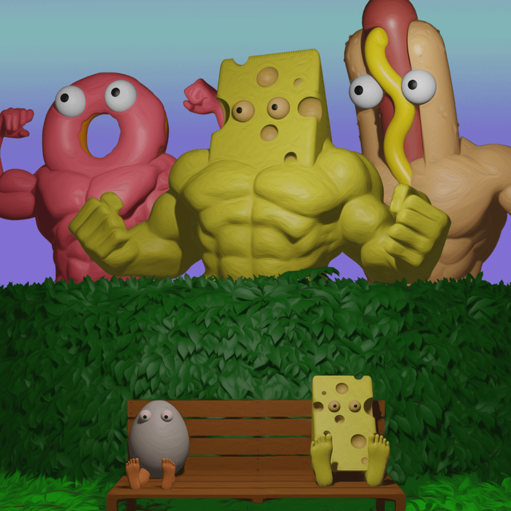 Buff Bois #17 static token preview