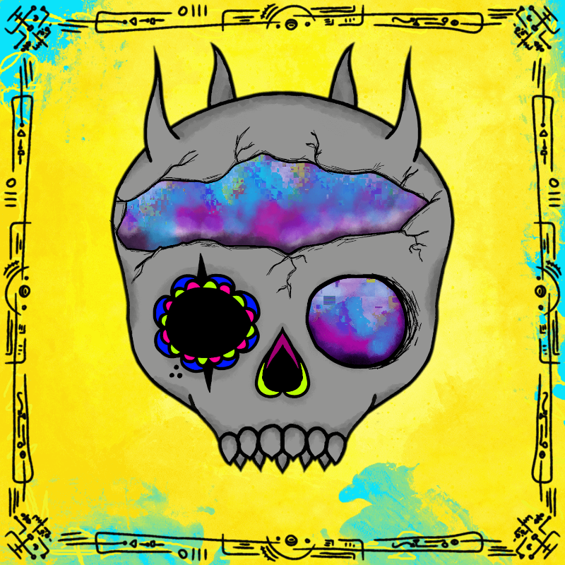 Mexican Candy Skulls #1 static token preview