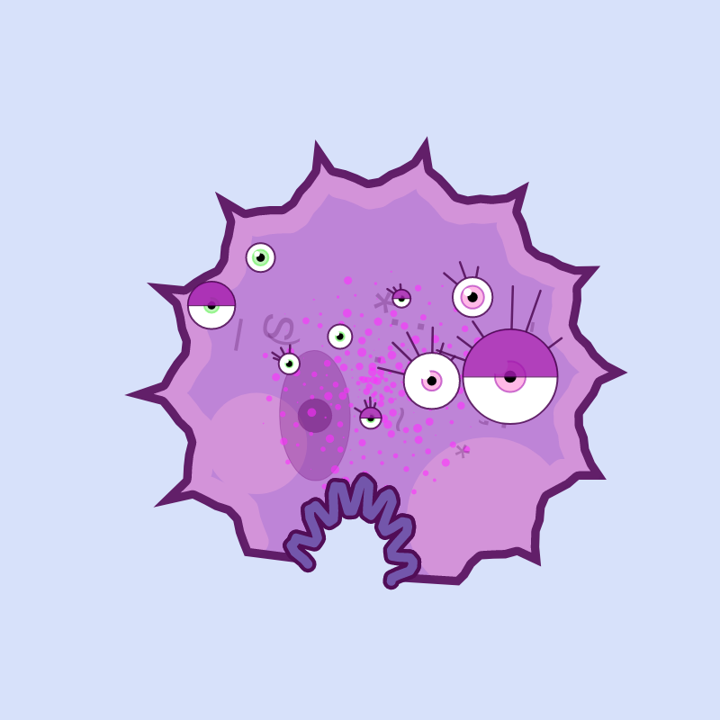 virus #5 static token preview