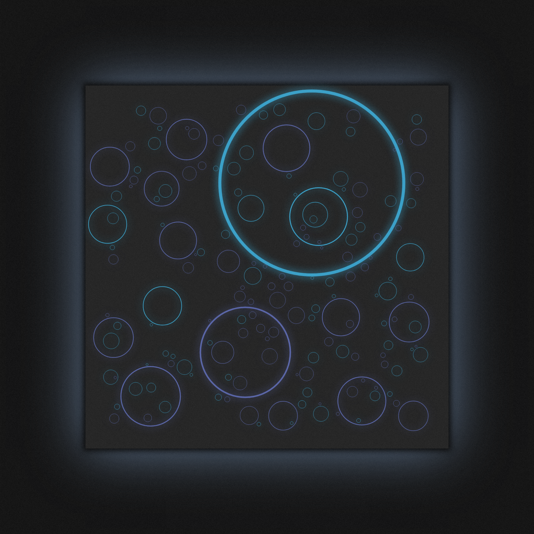 Nevercolliding Circles #5 static token preview