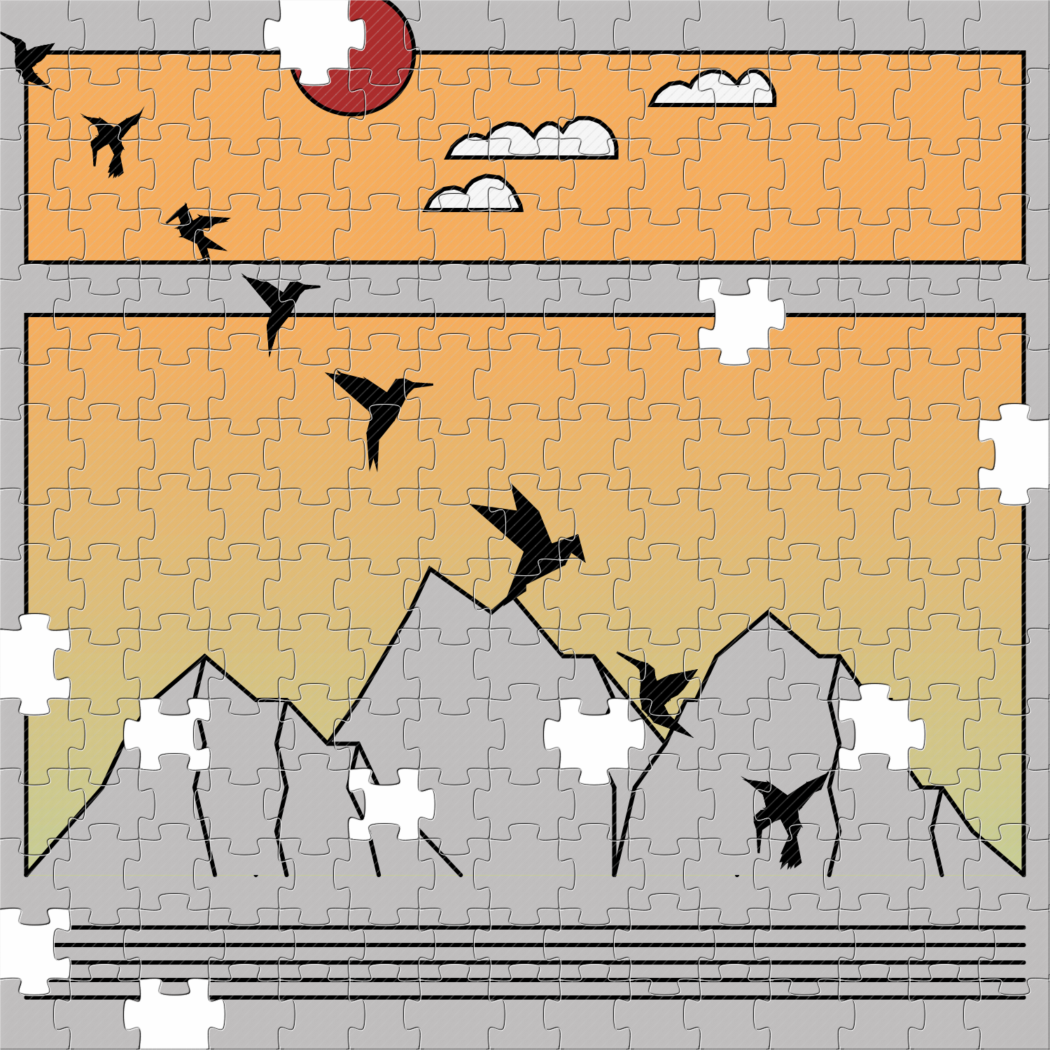 Puzzles & Birds #9 static token preview