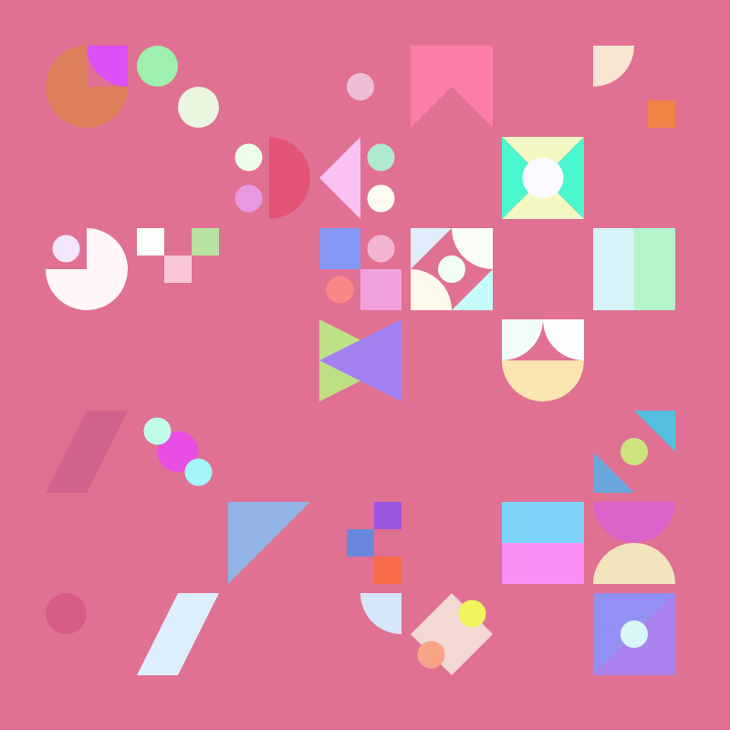 Confetti Shapes #2 static token preview