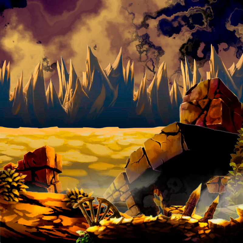 Desolated Landscapes #18 static token preview
