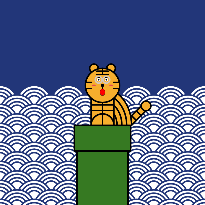 B-Tiger #22 static token preview