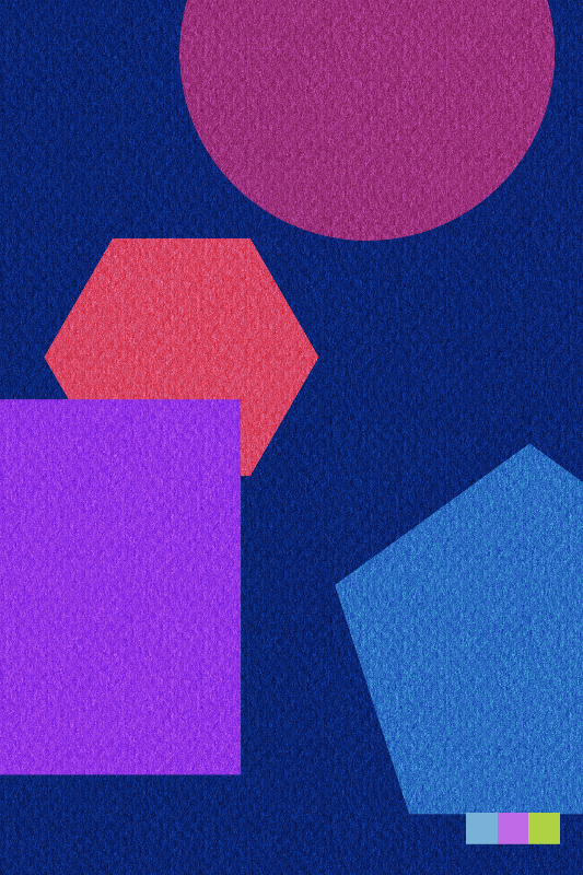 Paper Collages #22 static token preview